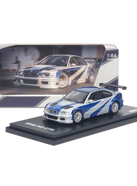 AR box 1:64 宝马 M3 GTR 极品飞车 集结版 仿真合金汽车模型收藏