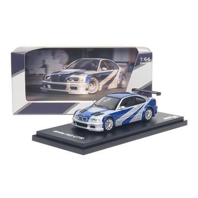 AR box 1:64 宝马 M3 GTR 极品飞车 集结版 仿真合金汽车模型收藏