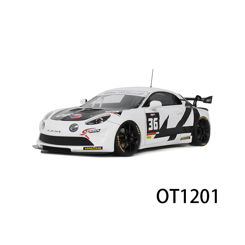 OTTO 1:18 阿尔派ALPINE A110 GT4 2024耐力赛树脂汽车模型OT1201
