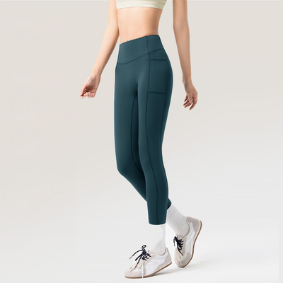 加绒瑜伽裤秋冬蜜桃提臀高腰收腹