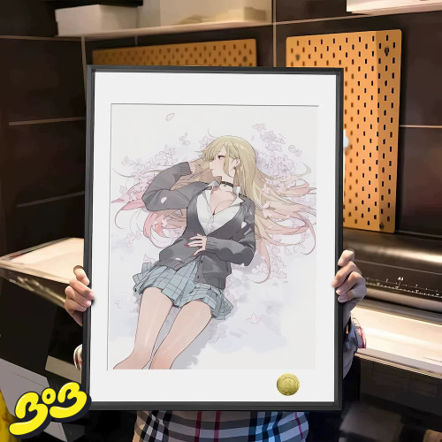 【BOB2】现货 皇呱 落樱予梦 喜多川海梦 装饰画午睡毯地毯