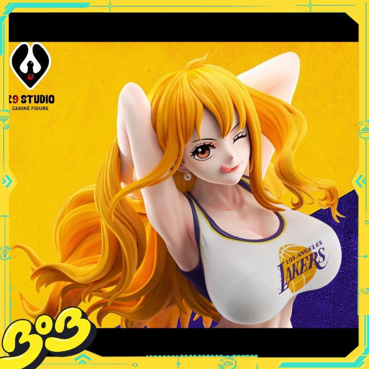 【BOB2】代购先行 K9工作室 草帽篮球队 娜美 K9CMNM 手办雕像