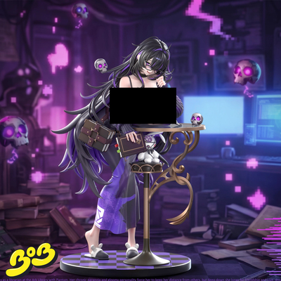 【BOB2】预留 GZ NIKKE LABEL 蕾贝尔 GZSLLBE 雕像潮玩摆件