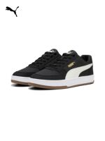 PUMA CAVEN 394666, a classic and retro black leather sneakers for men and women, is a breathable casual summer shoe thumbnail 6