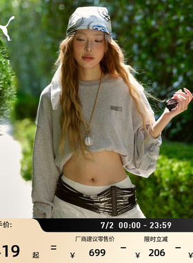 ROSE联名纯棉运动卫衣女PUMA彪马