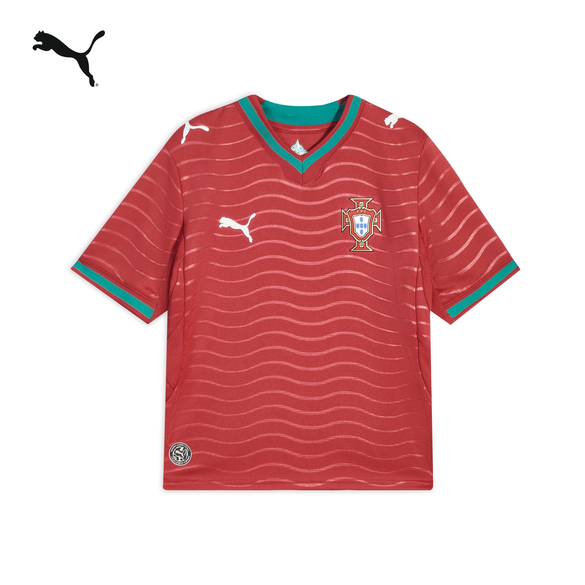 26年世界杯葡萄牙队主场球迷版球衣短袖T恤儿童款PUMA彪马 783281,运动服/休闲服装,运动T恤,淘宝优惠券,粉丝福利购,淘宝优惠卷