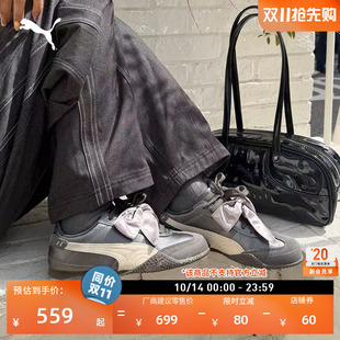 BELLA薄底鞋缎面蝴蝶结T头鞋女款PUMA彪马新款秋季休闲鞋 410345