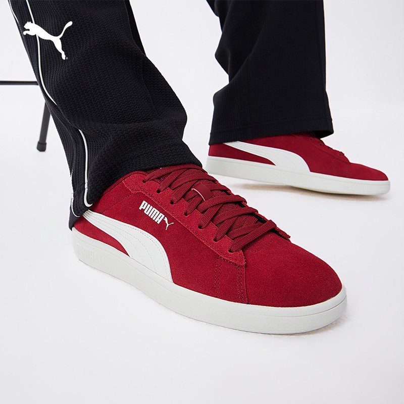 新年红色休闲薄底板鞋男女款PUMA彪马官方新款运动鞋SMASH 390984,运动鞋new,板鞋,淘宝优惠券,粉丝福利购,淘宝优惠卷