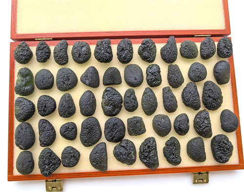 【捷克陨石之家】捷克陨石moldavite原石