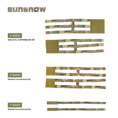 【太阳雪制】CP AVS 3-Band Skeletal Cummerbund 三联侧包围