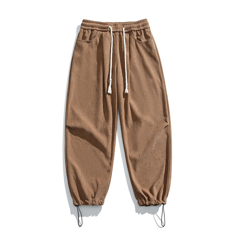 SWAMP AREA街头休闲风抽绳束脚裤男宽松百搭工装裤,男装,休闲裤,淘宝优惠券,粉丝福利购,淘宝优惠卷