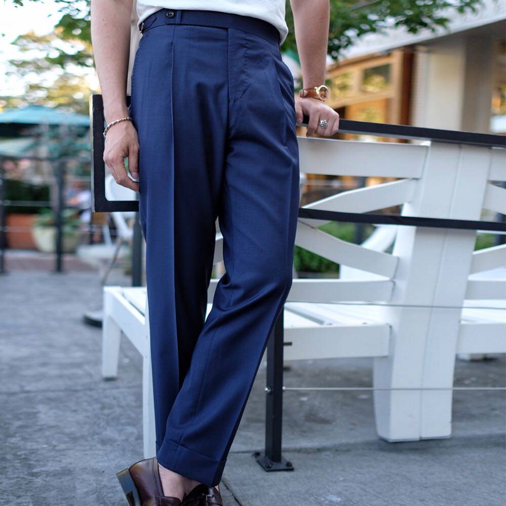 BNF Spring and autumn season Pure wool Curling Straight Self cultivation leisure time man Fashion models Western-style trousers BXC014in the Men's clothing, Trousers  category - from Buy2taobao.com to provide professional Taobao agent buy service