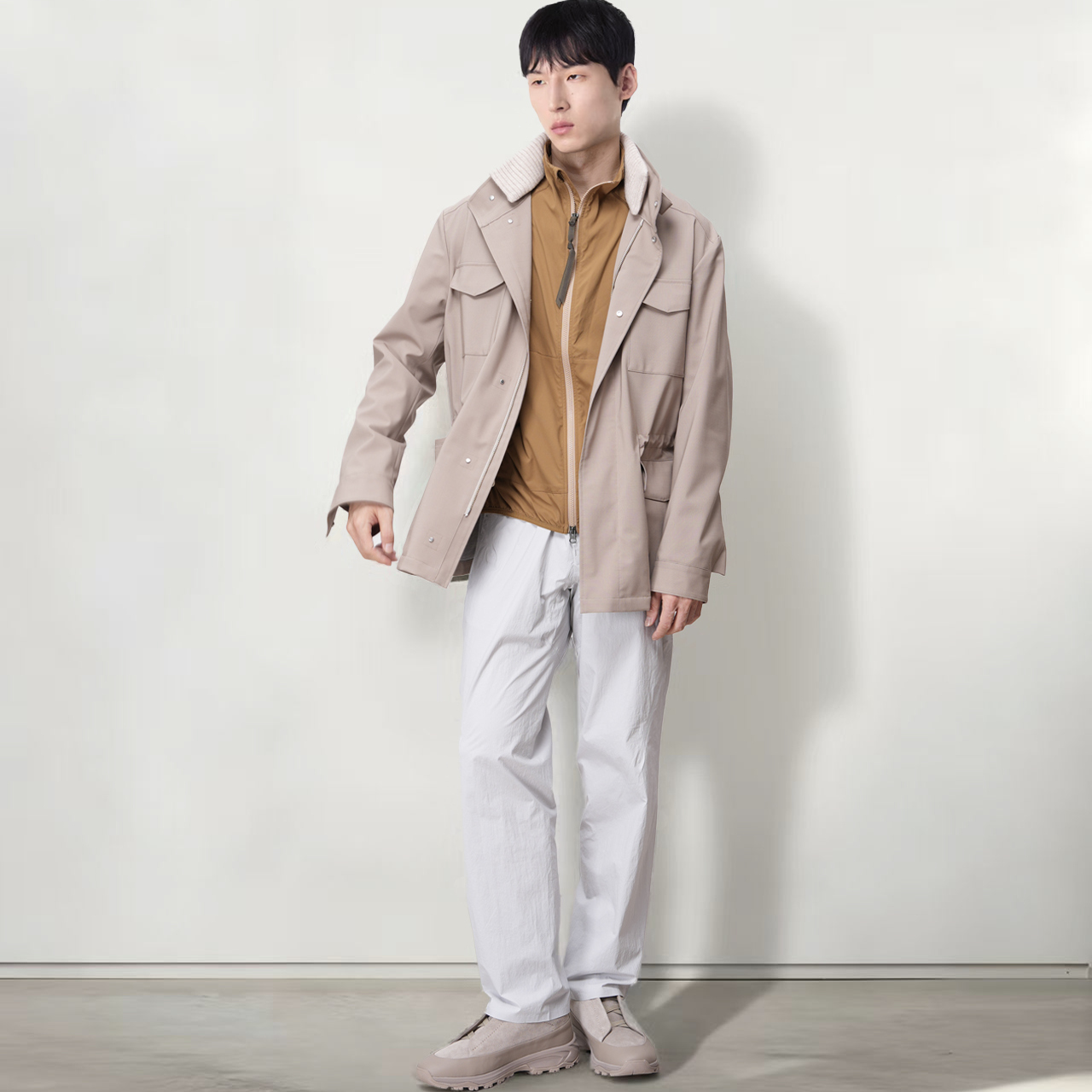 BNF LP Storm system m65 科技面料防风雨鹅绒可拆卸羽绒夹克