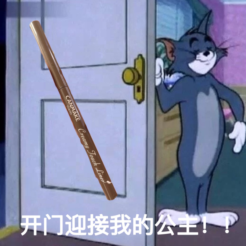 砍妹canmake不晕染防水眼线胶笔