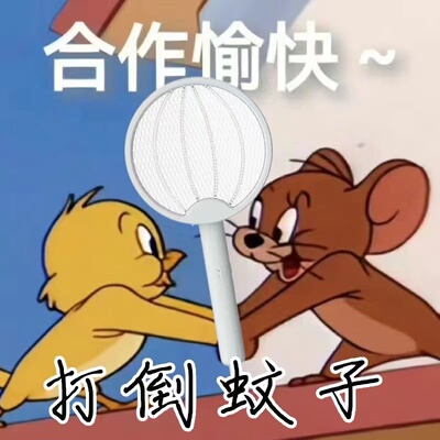 夏天要来啦！COKIT植气折叠式 电蚊拍 灭蚊灯二合一充电式家用