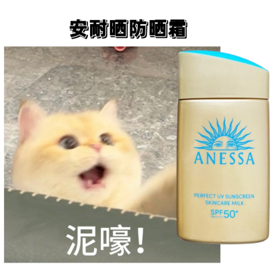 旧版喔~安耐晒小金瓶防晒霜60ml