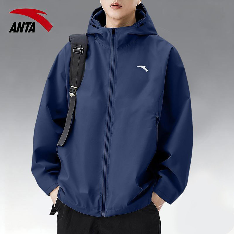 安踏防泼水外套男2026新款春季防风保暖梭织连帽风衣休闲运动上衣,运动服/休闲服装,运动茄克/外套,淘宝优惠券,粉丝福利购,淘宝优惠卷