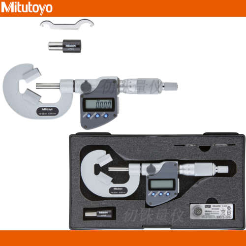 三丰数显三沟V型测砧千分尺314-262-30VM3-25MX公英制314-362-30