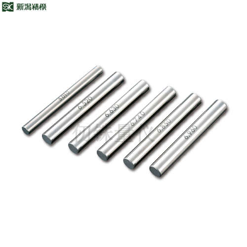 日本SK钢制针规SA单品AML带磨损线塞规中心孔针规实测值校准棒