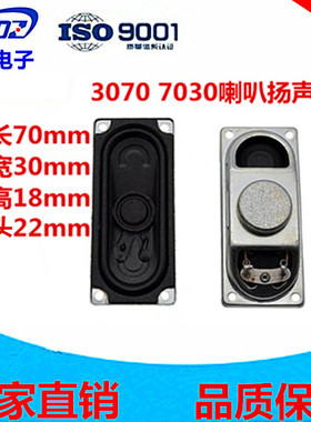 3070 8欧5瓦 5W8R 8R5W 30X70MM 液晶电视机显示器 小喇叭 扬声器