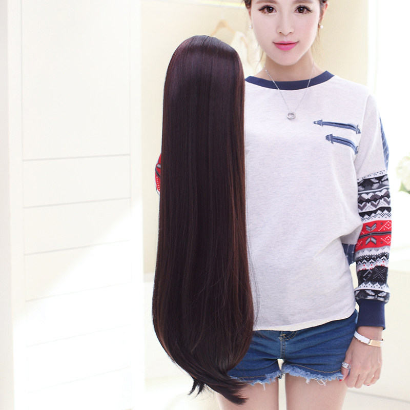 Perruque Long cheveux raides - Ref 2613396 Image 5