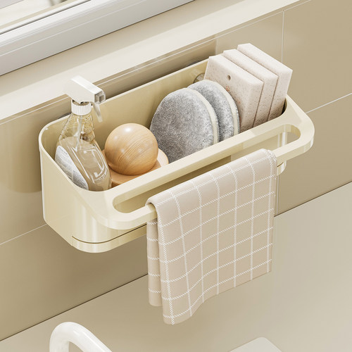 【2025新款】厨房抹布置物架