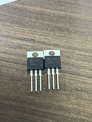 FDP52N20 52N20  TO-220 MOS场效应管52A 200V全新原装