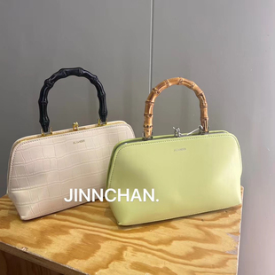 jill大姐姐 r迷你纯色手提包竹节两用包 现货小众设计jil sande