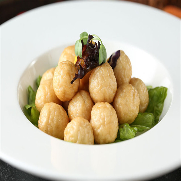 松珍牌黄金鱼蛋 冷冻火锅餐厅斋菜食品  速冻饭店酒楼素食食材