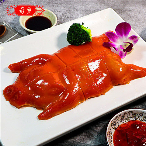 奇乡牌素烤乳猪 冷冻仿荤佛家斋菜食品 速冻酒店火锅餐厅食材