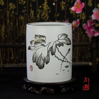 Jingdezhen gốm sáng tạo lưu trữ bút bút cá nhân Ôn Phương bốn báu vật nghệ thuật trang trí sinh viên quà tặng bút - Trang trí nội thất phụ kiện trang trí phòng ngủ