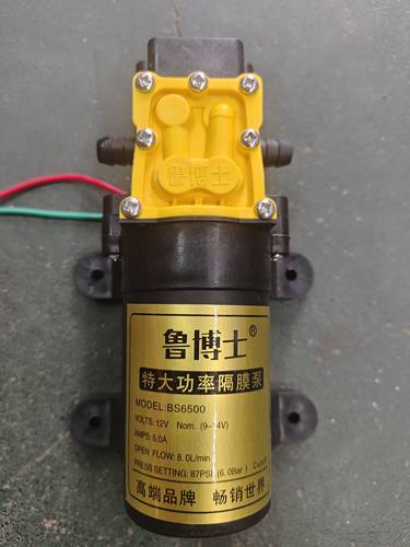 鲁博士BS6500电动喷雾器12V电动打药机喷药机喷水泵喷雾器电机