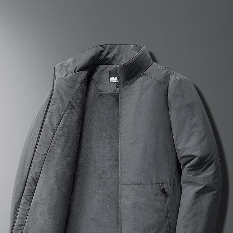 Mostarsea~秋冬加绒加厚夹克男士户外防风冲锋衣美式复古工装外套