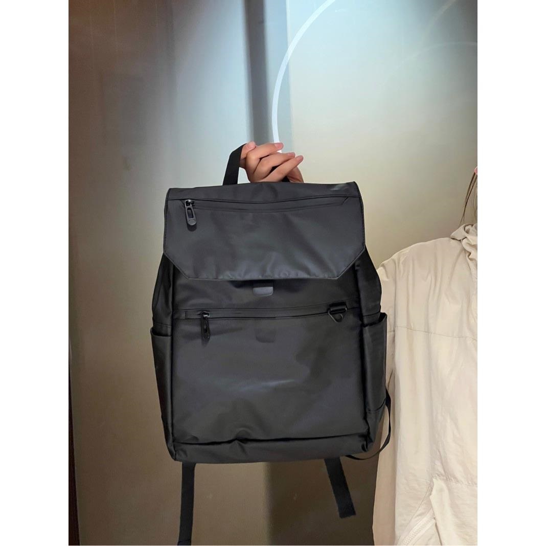 法国MKPREF小众原创双肩包男大容量通勤电脑背包防水牛津布书包女