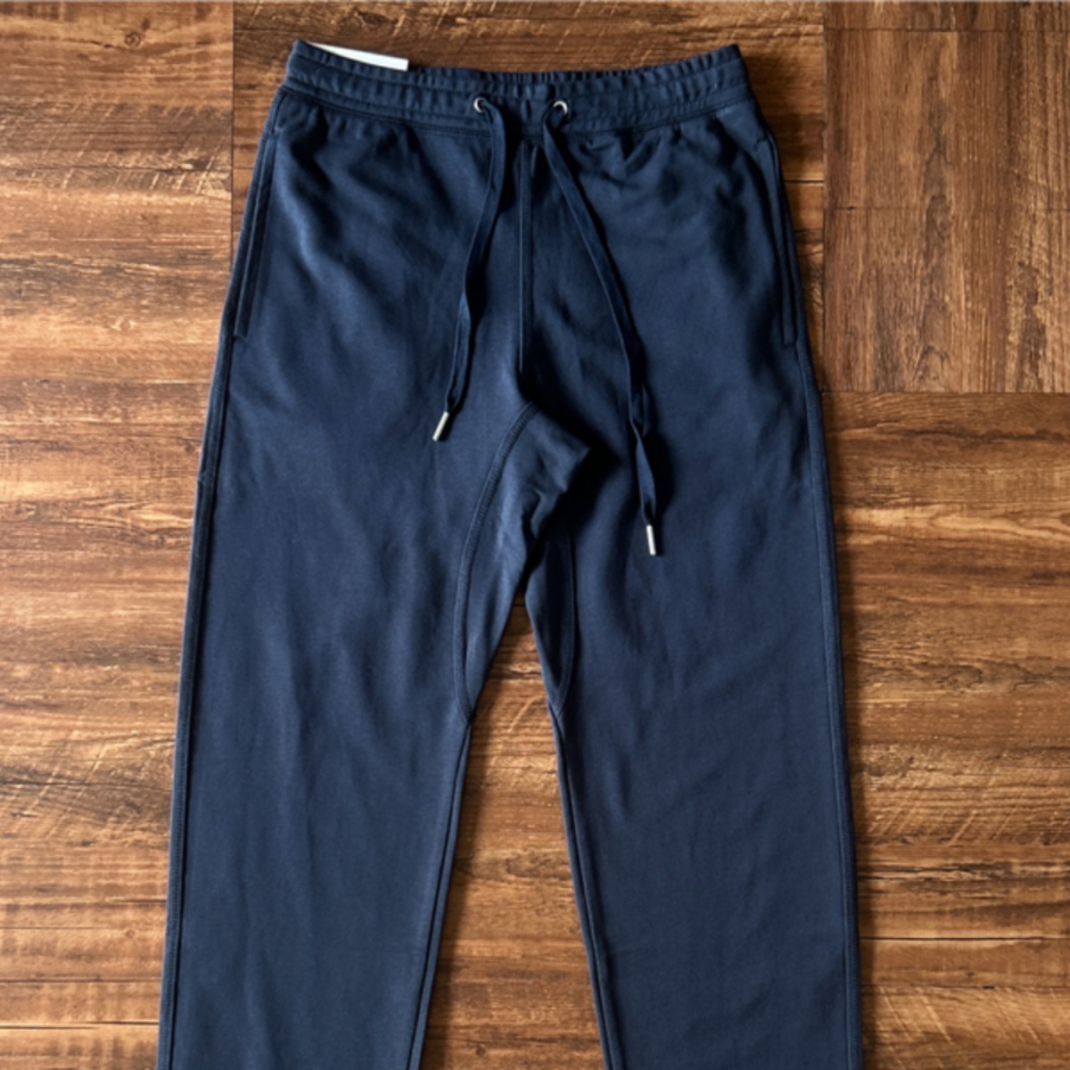 Mostarsea~直筒休闲裤男夏薄款长裤棉毛圈修身显瘦直口卫裤运动裤