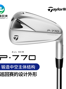 Taylormade/泰勒梅高尔夫球杆铁杆组男士进阶版P770锻造全组铁杆