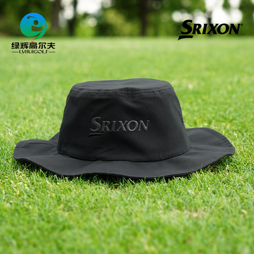 Srixon史力胜高尔夫男士球帽新款遮阳帽子透气防晒时尚运动渔夫帽