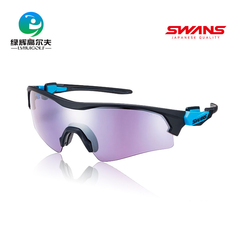 SWANS狮王视日本进口高尔夫眼镜男女士太阳镜变色镜片镀膜护目镜