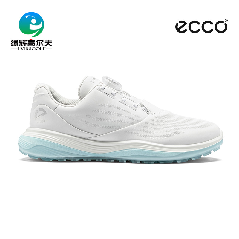 ECCO高爾夫女士球鞋透氣防水