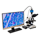 生物显微镜可接屏接电脑高清SK2009HDMI专业1000倍1600倍2000倍