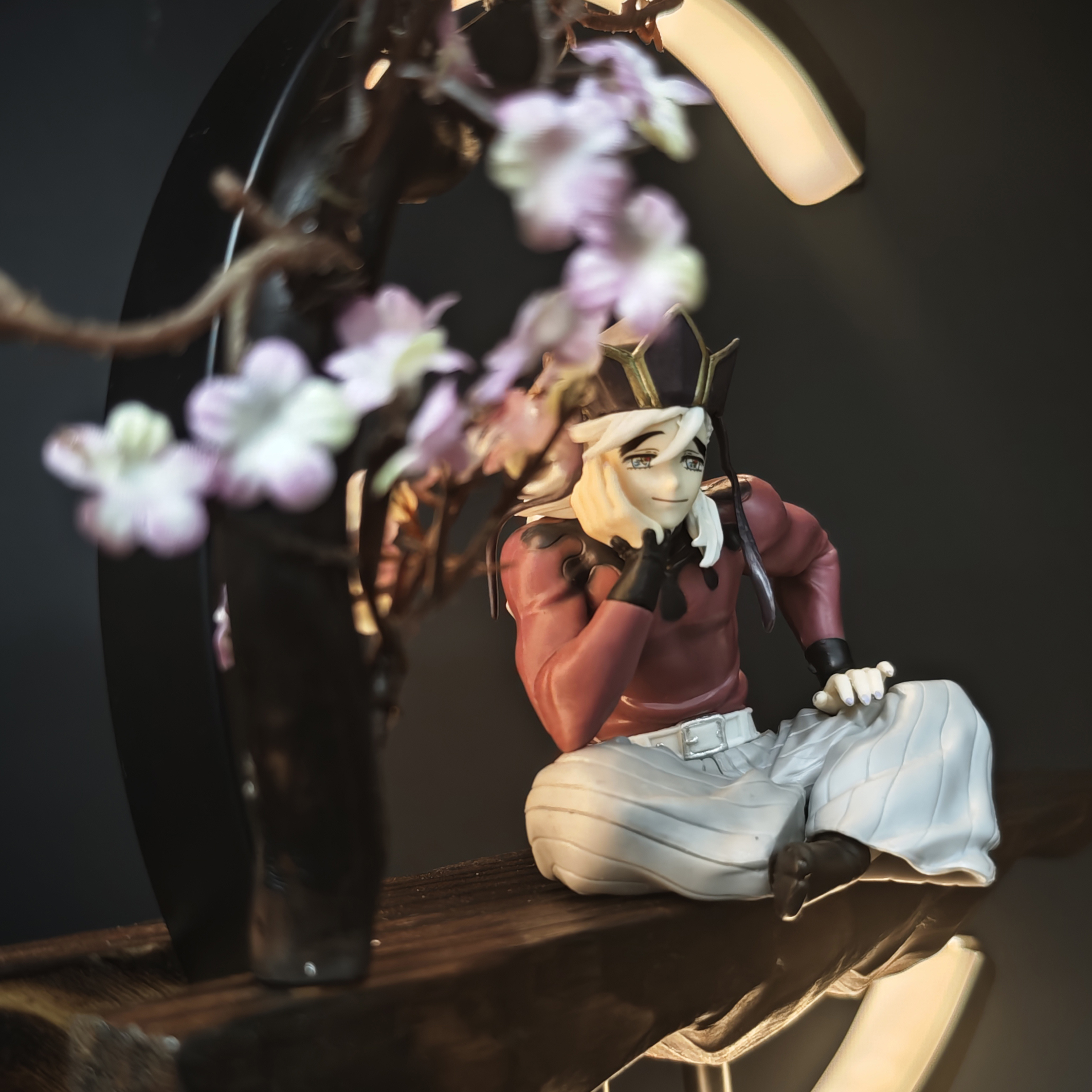 鬼灭之刃无限城手办十二鬼月上弦无惨童磨猗窝座全套动漫模型摆件