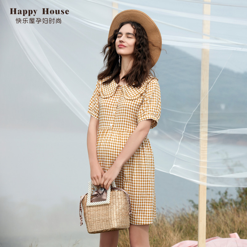 格格快樂屋娃娃領新款外穿哺乳衣