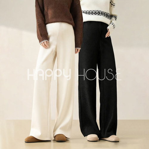 快乐屋孕妇针织裤秋冬外穿