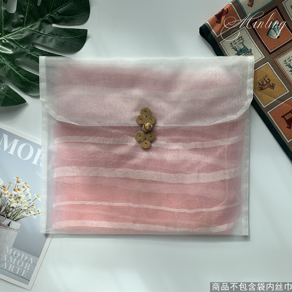中国风纱袋包装旗袍丝巾
