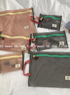 thefifthmoon简约百搭原创旅行收纳袋行李洗漱包化妆刷包小件收纳