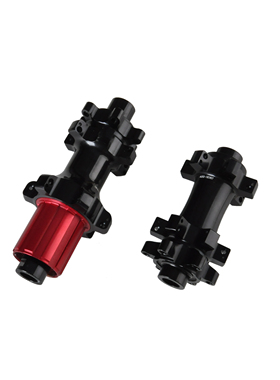 乔申CHOSEN花鼓桶轴快拆碟刹花鼓直拉700C自行车公路车24孔