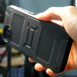 肥熊通勤系列适用苹果iPhone16e战术防摔手机壳16E户外探险硬朗手机套军事机能风格加厚保护套外套外壳