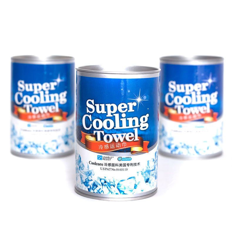 冷感运动毛巾coolcore面运动毛巾