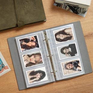 机票收纳册门票车票收纳本电影火车高铁收藏册票根收纳旅游纪念相册收纳卡套票据票夹拍立得收集册演唱会收纳