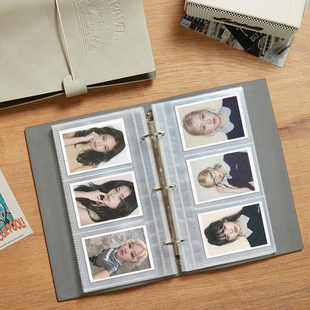 机票收纳册拍立得收集册演唱会收纳门票车票收纳本电影火车高铁收藏册票根收纳旅游纪念相册收纳卡套票据票夹